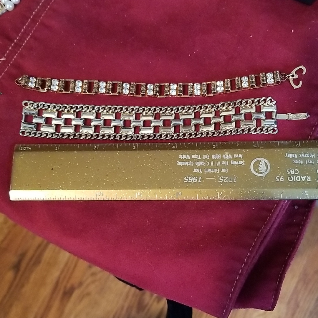 2 Costume Jewelry Bracelets